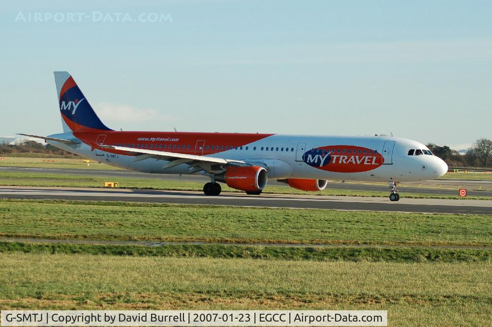 G-SMTJ, 2003 Airbus A321-211 C/N 1972, My Travel - Taxiing