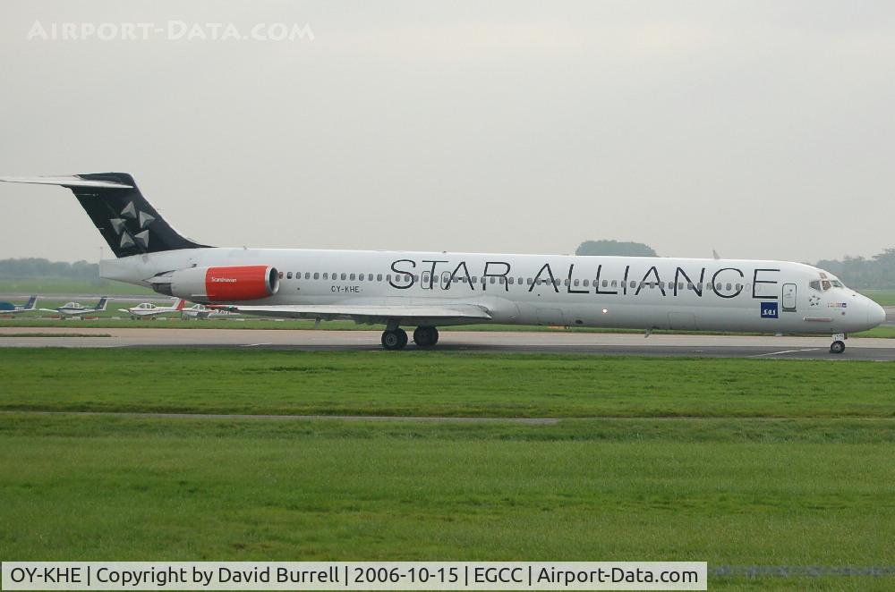 OY-KHE, 1988 McDonnell Douglas MD-82 (DC-9-82) C/N 49604, SAS - Taxiing
