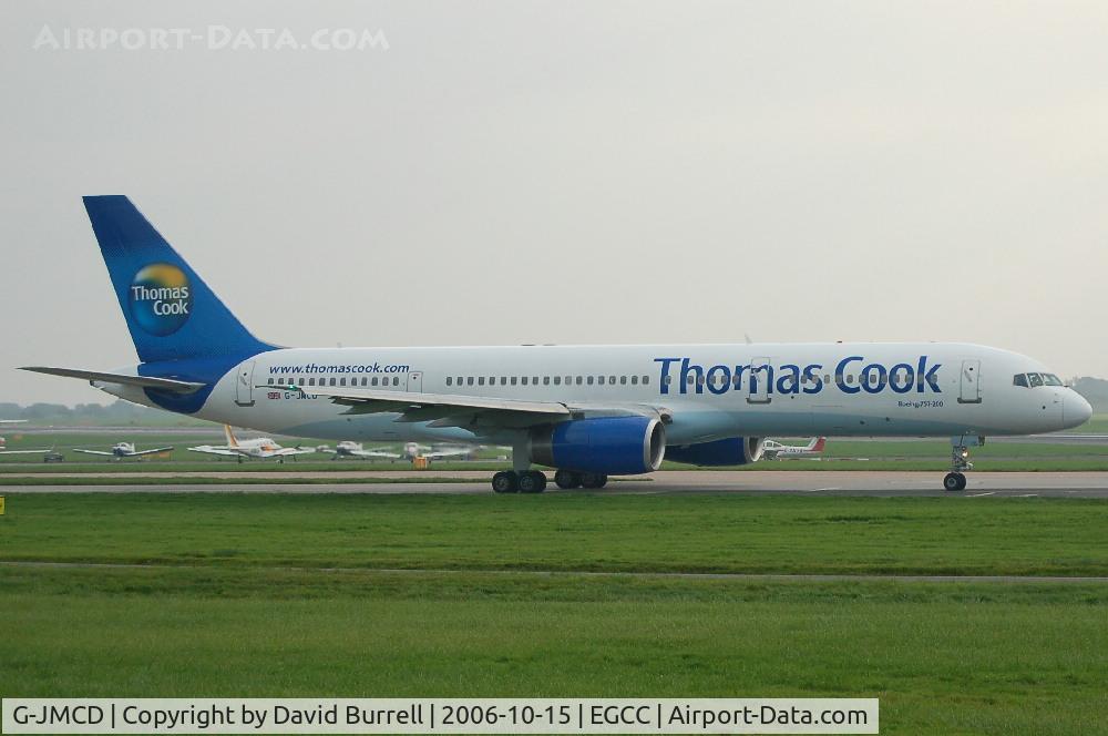 G-JMCD, 2000 Boeing 757-25F C/N 30757, Thomas Cook - Taxiing