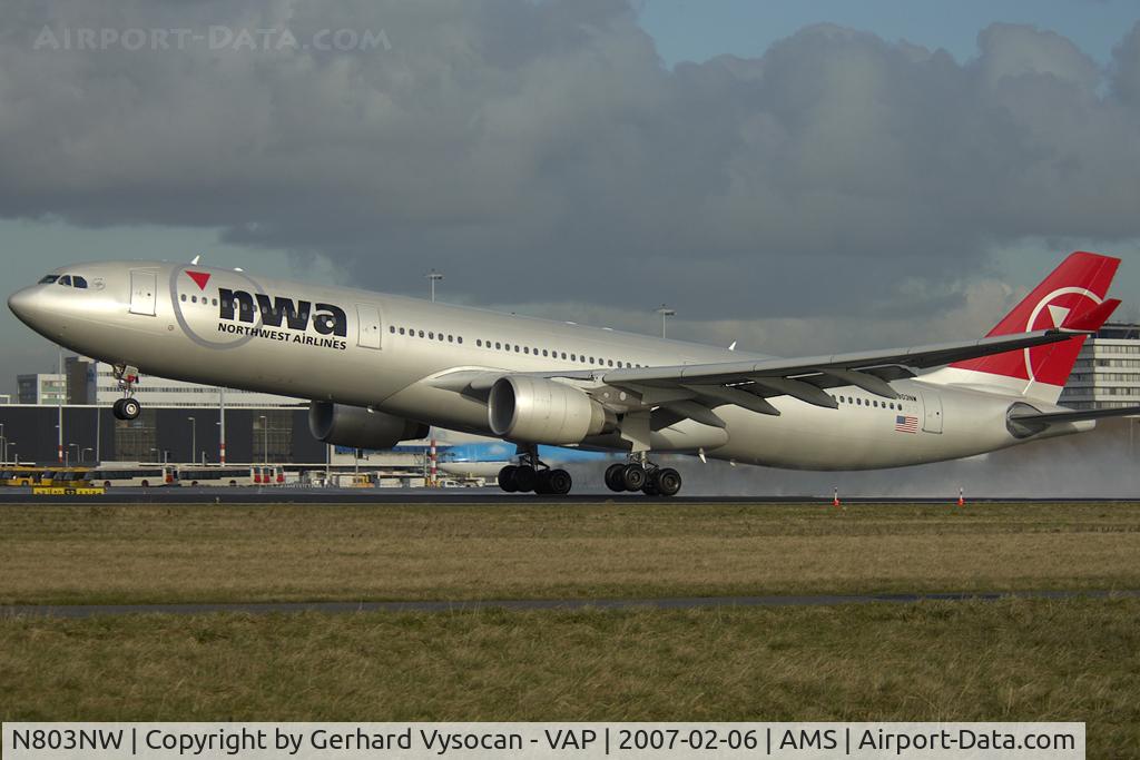N803NW, 2003 Airbus A330-323 C/N 0542, good by Kaagbaan