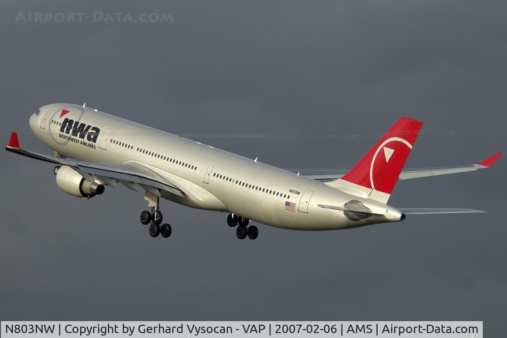 N803NW, 2003 Airbus A330-323 C/N 0542, good by Kaagbaan