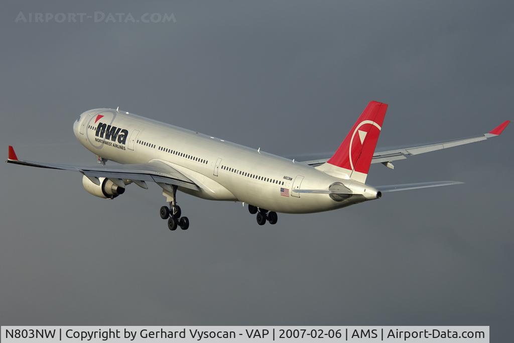 N803NW, 2003 Airbus A330-323 C/N 0542, good by Kaagbaan