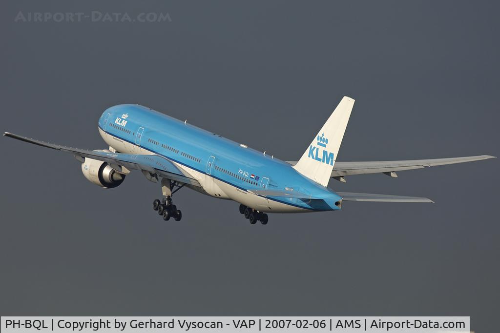 PH-BQL, 2006 Boeing 777-206/ER C/N 34711, good by Kaagbaan