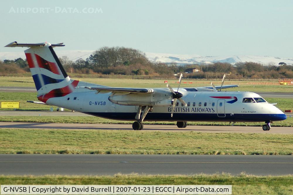 G-NVSB, 1998 De Havilland Canada DHC-8-311 Dash 8 C/N 517, British Airways - Taxiing