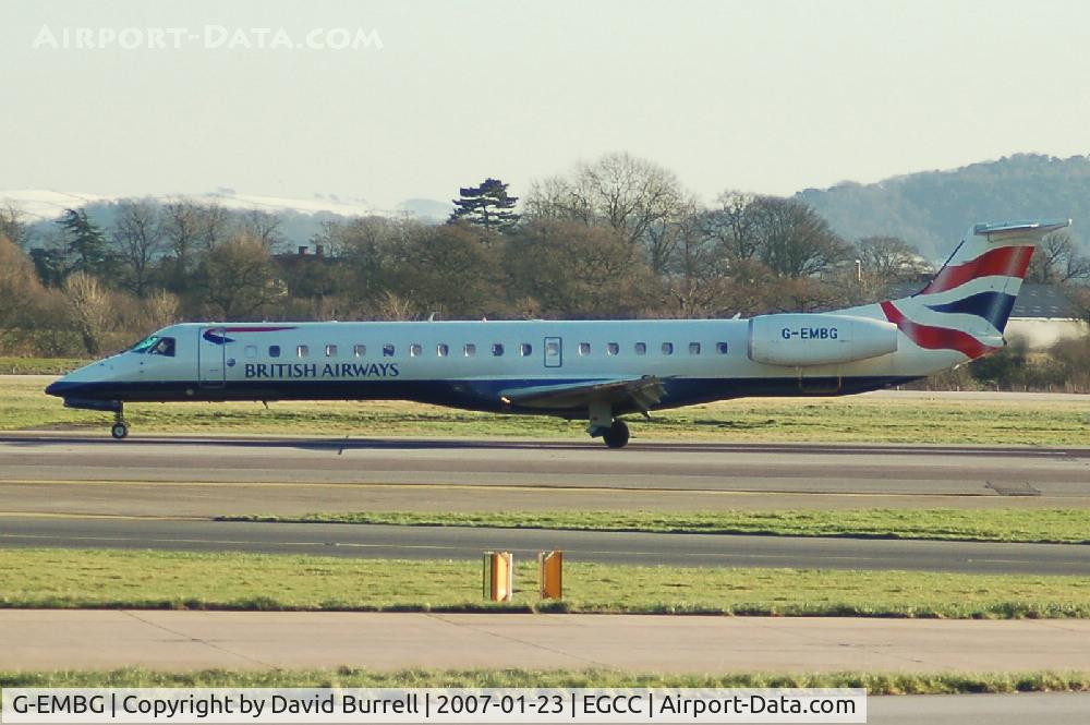 G-EMBG, 1998 Embraer EMB-145EU (ERJ-145EU) C/N 145094, British Airways - Landing
