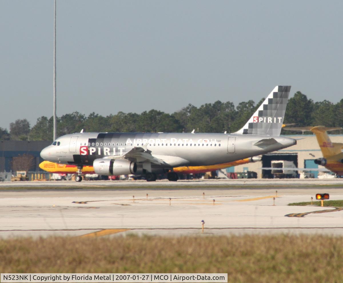 N523NK, 2006 Airbus A319-132 C/N 2898, Spirit