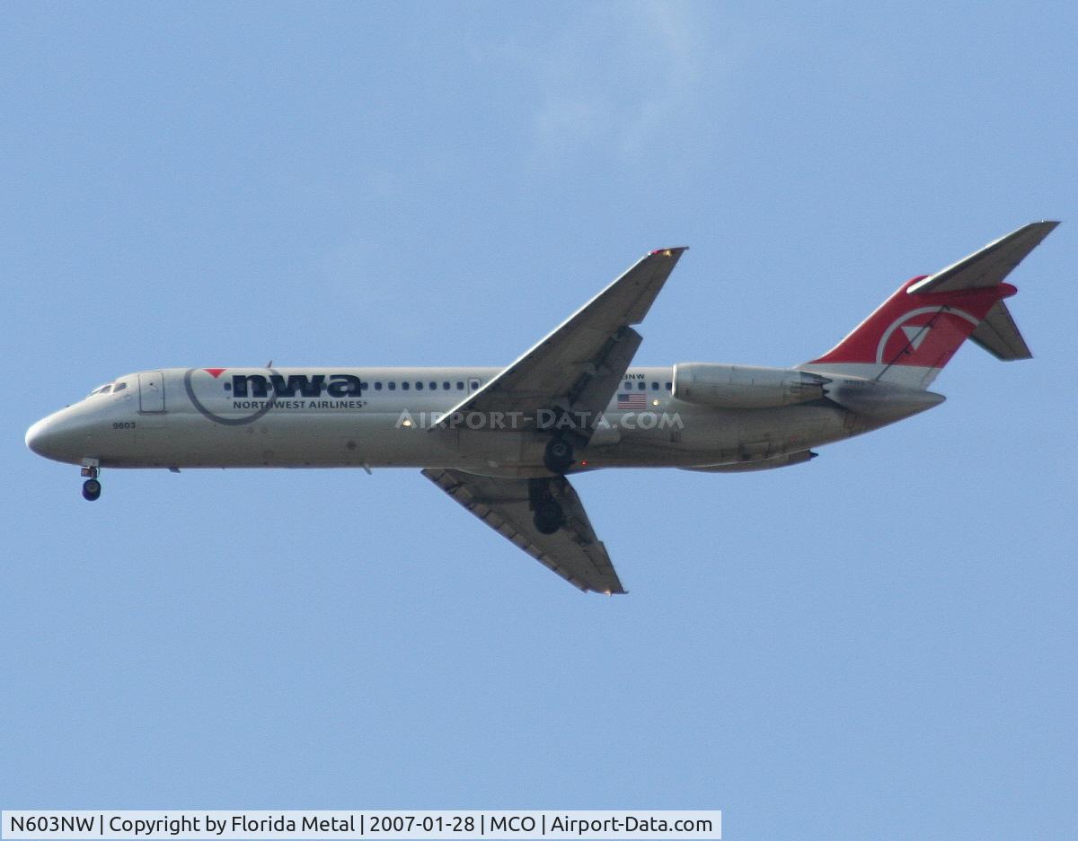 N603NW, 1967 Douglas DC-9-32 C/N 47101, Northwest DC-9