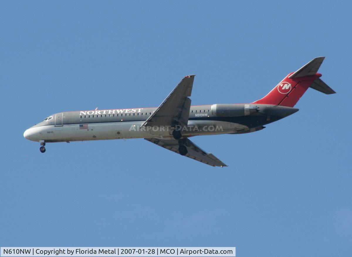 N610NW, 1969 Douglas DC-9-32 C/N 47432, Northwest