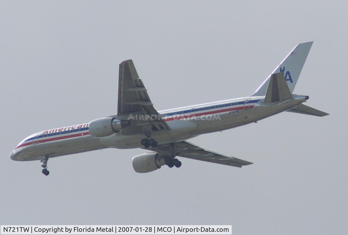 N721TW, 1999 Boeing 757-231 C/N 29954, American 757