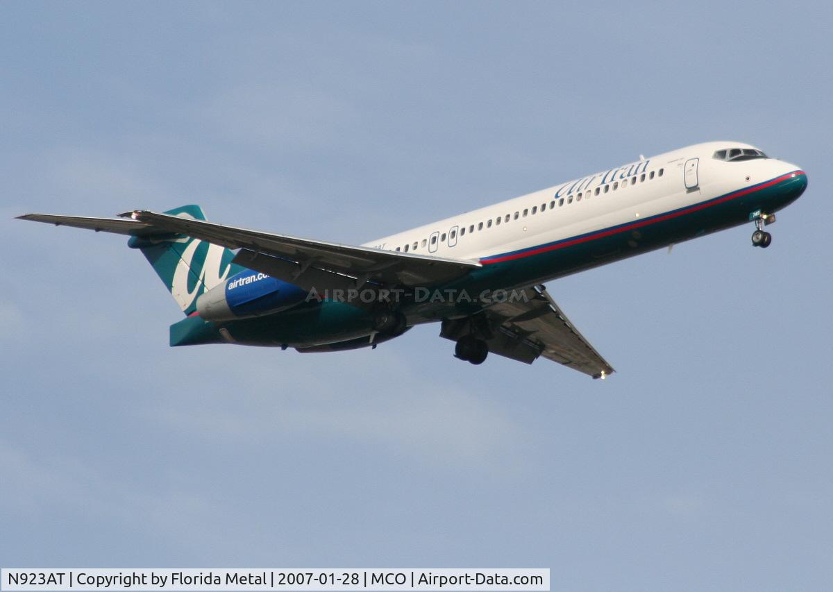 N923AT, 2005 Boeing 717-200 C/N 55051, Air Tran 717