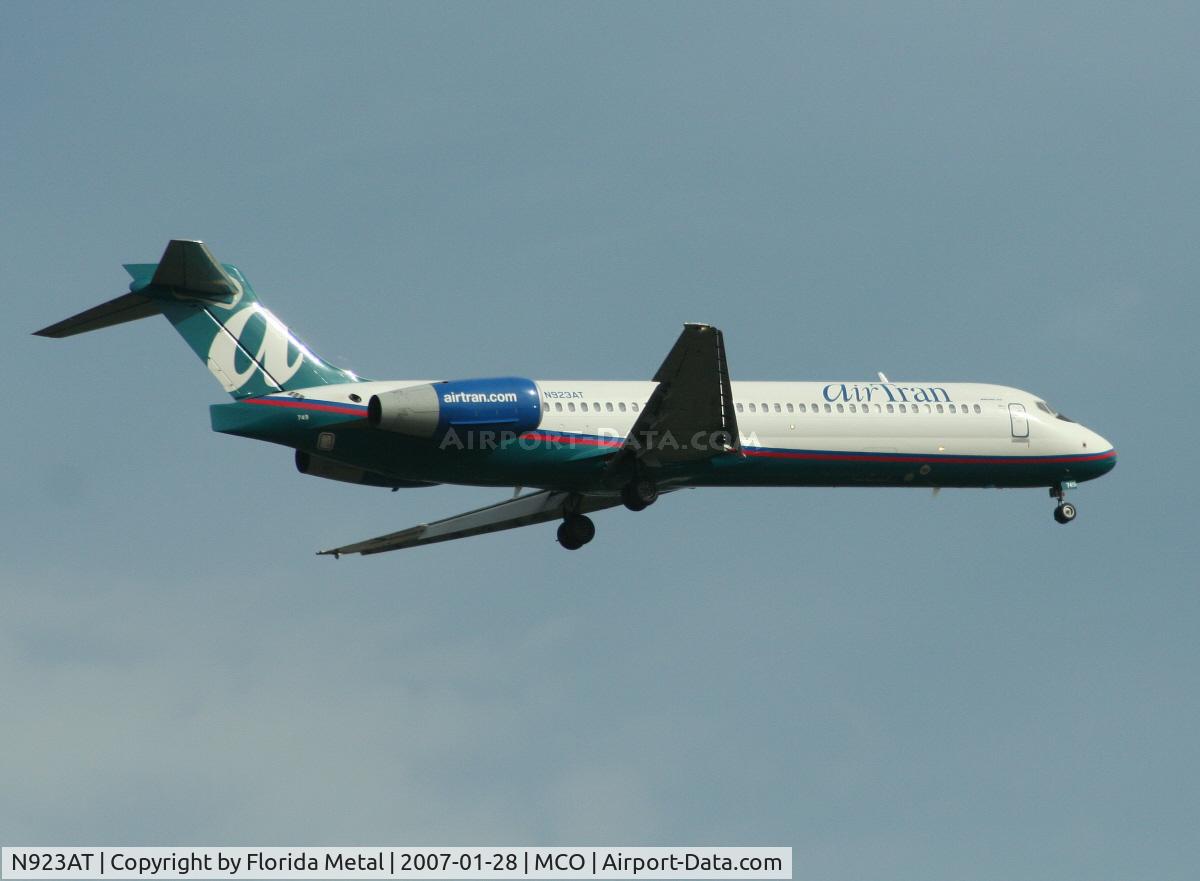 N923AT, 2005 Boeing 717-200 C/N 55051, Air Tran