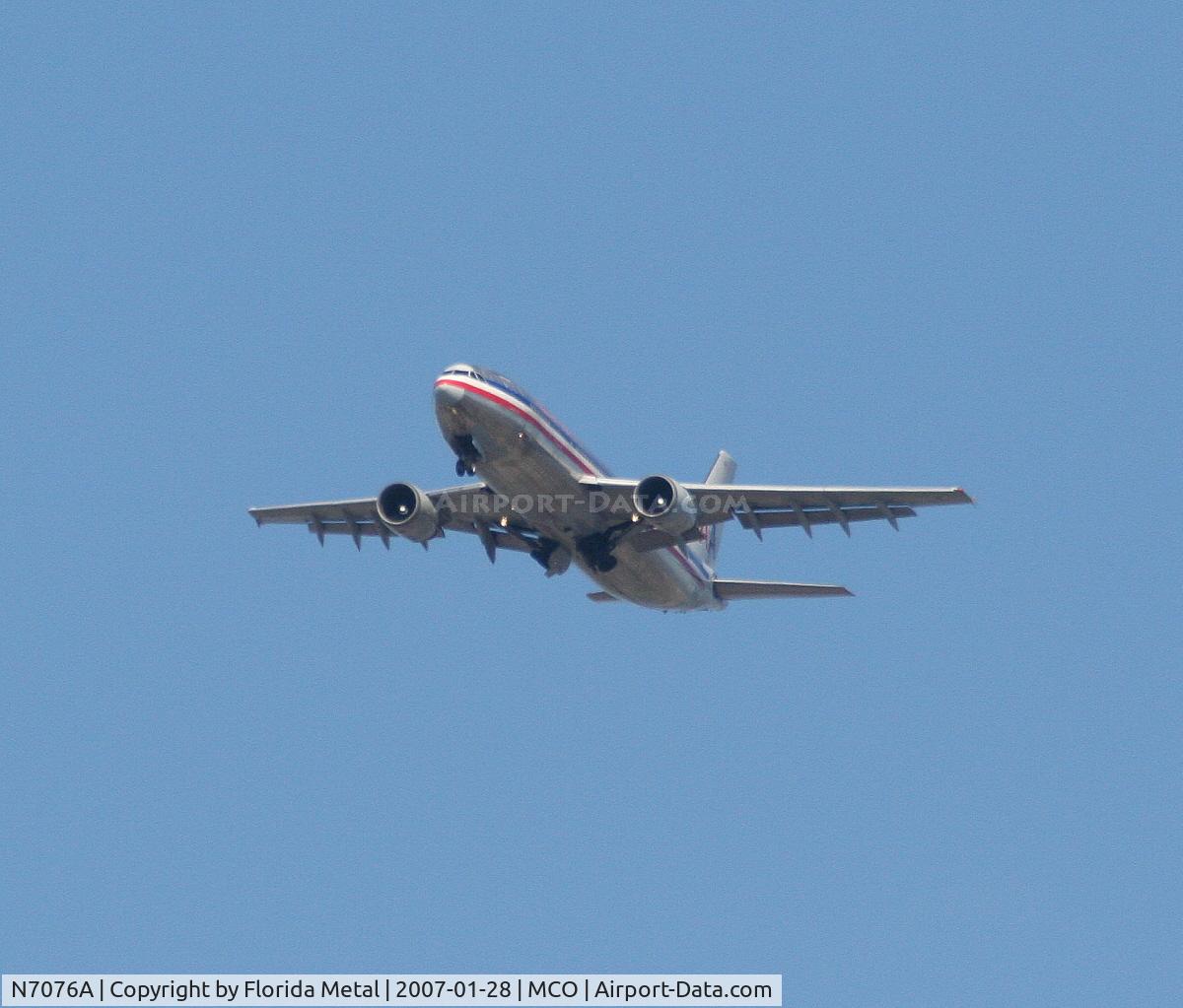 N7076A, 1991 Airbus A300B4-605R C/N 610, American A300