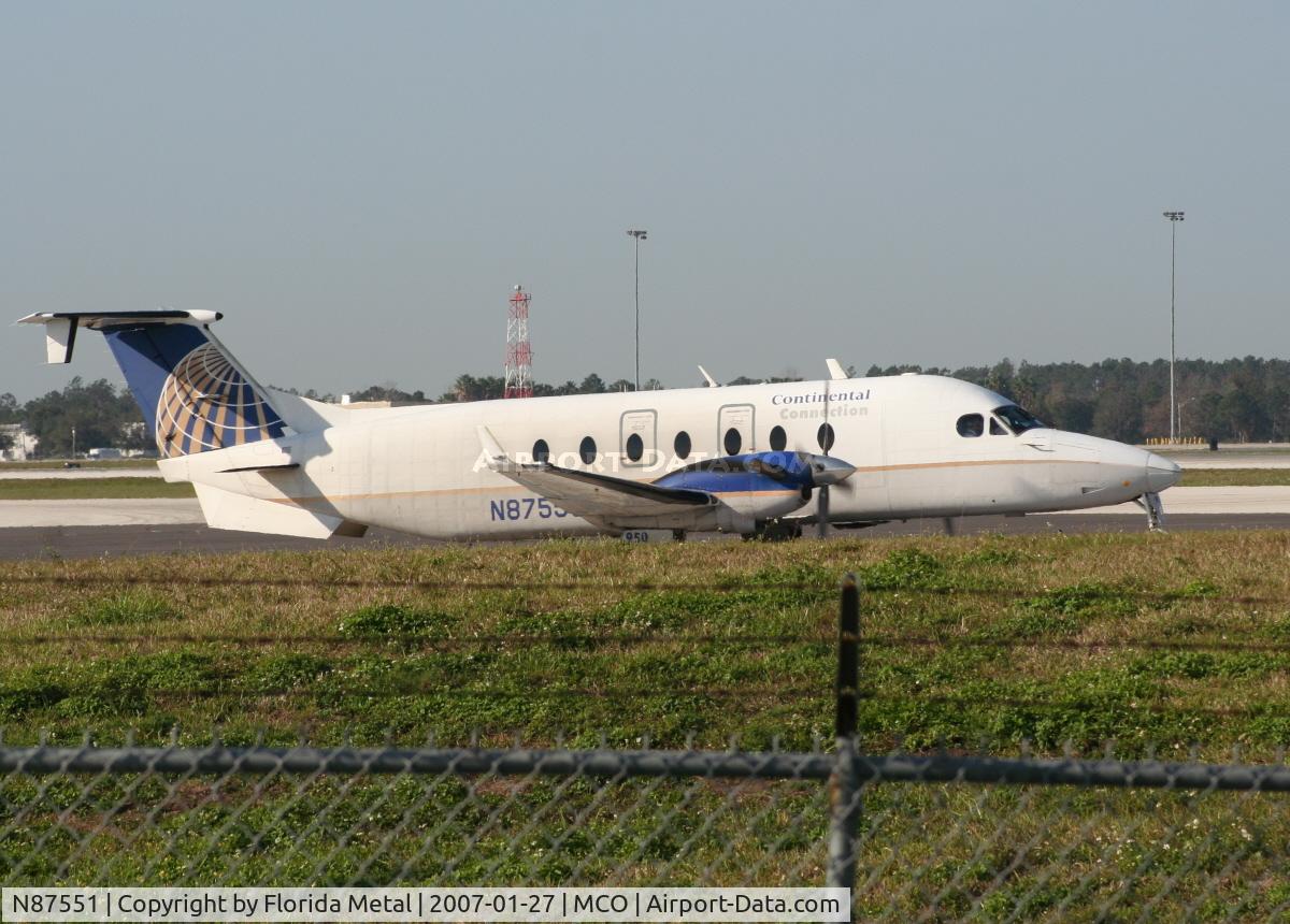 N87551, 1996 Beech 1900D C/N UE-206, Continental Connection