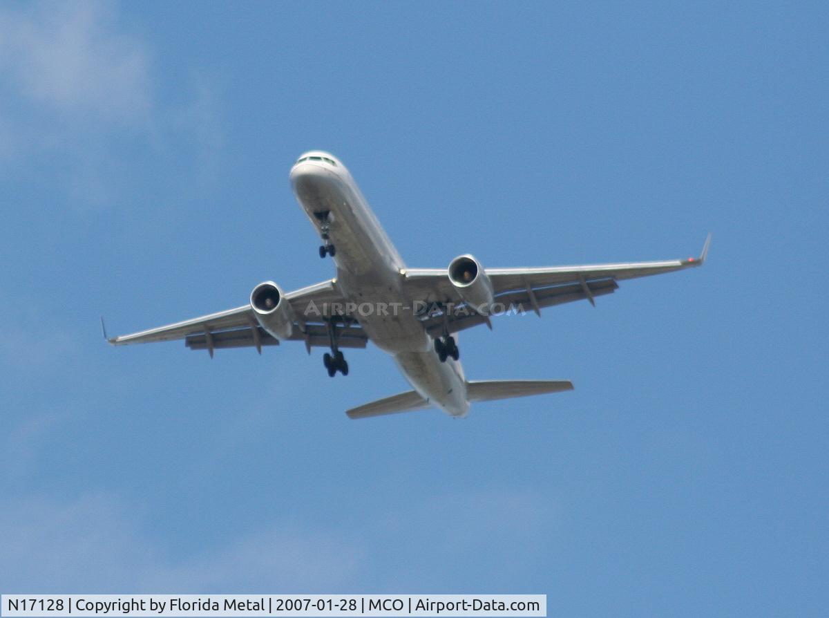 N17128, 1998 Boeing 757-224 C/N 27567, Continental