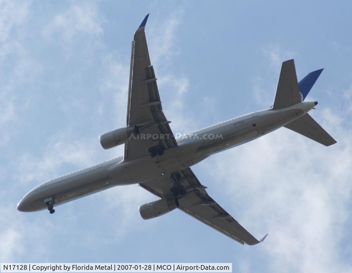 N17128, 1998 Boeing 757-224 C/N 27567, Continental