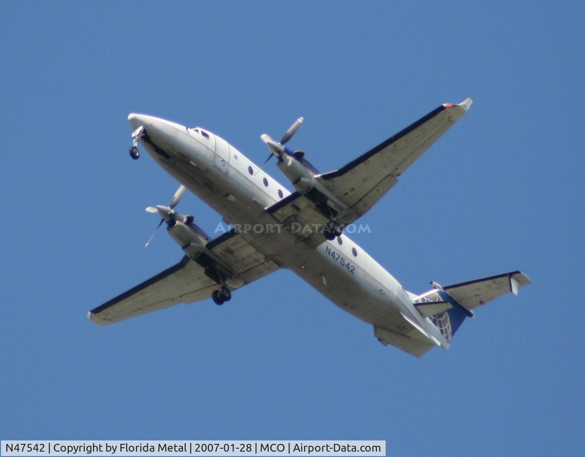 N47542, 1996 Beech 1900D C/N UE-198, Gulfstream Airlines