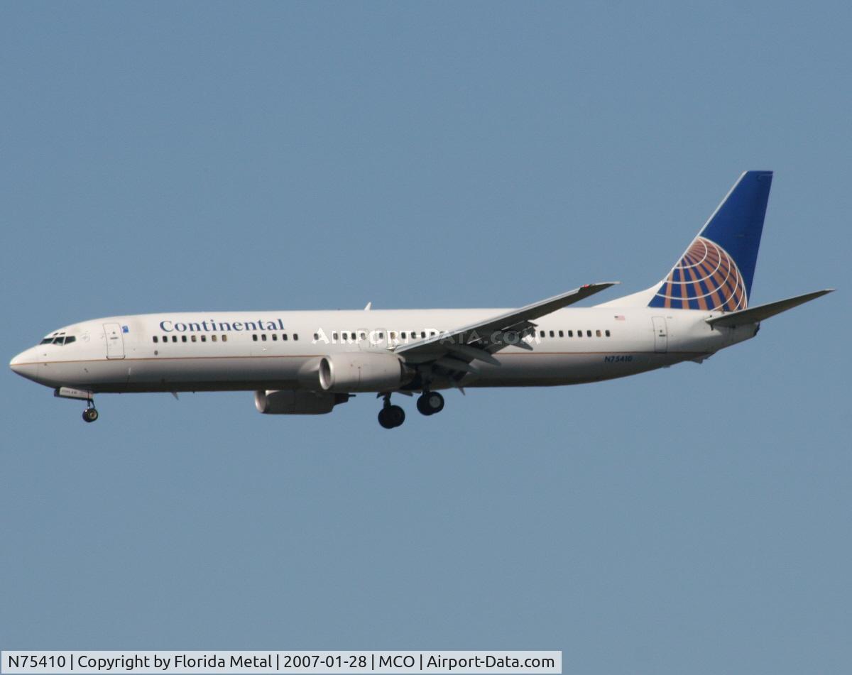 N75410, 2001 Boeing 737-924 C/N 30127, Continental 737-900