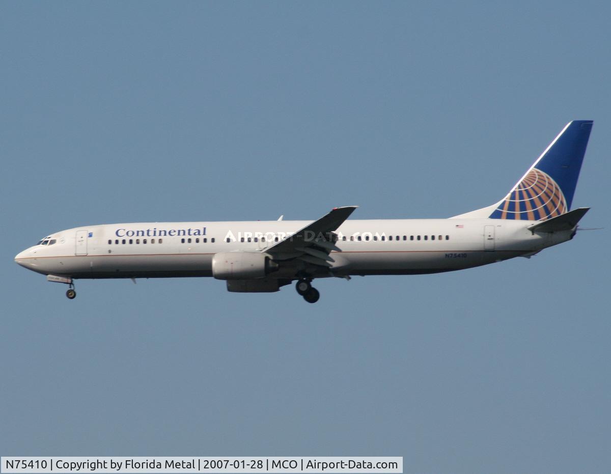 N75410, 2001 Boeing 737-924 C/N 30127, Continental 737-924