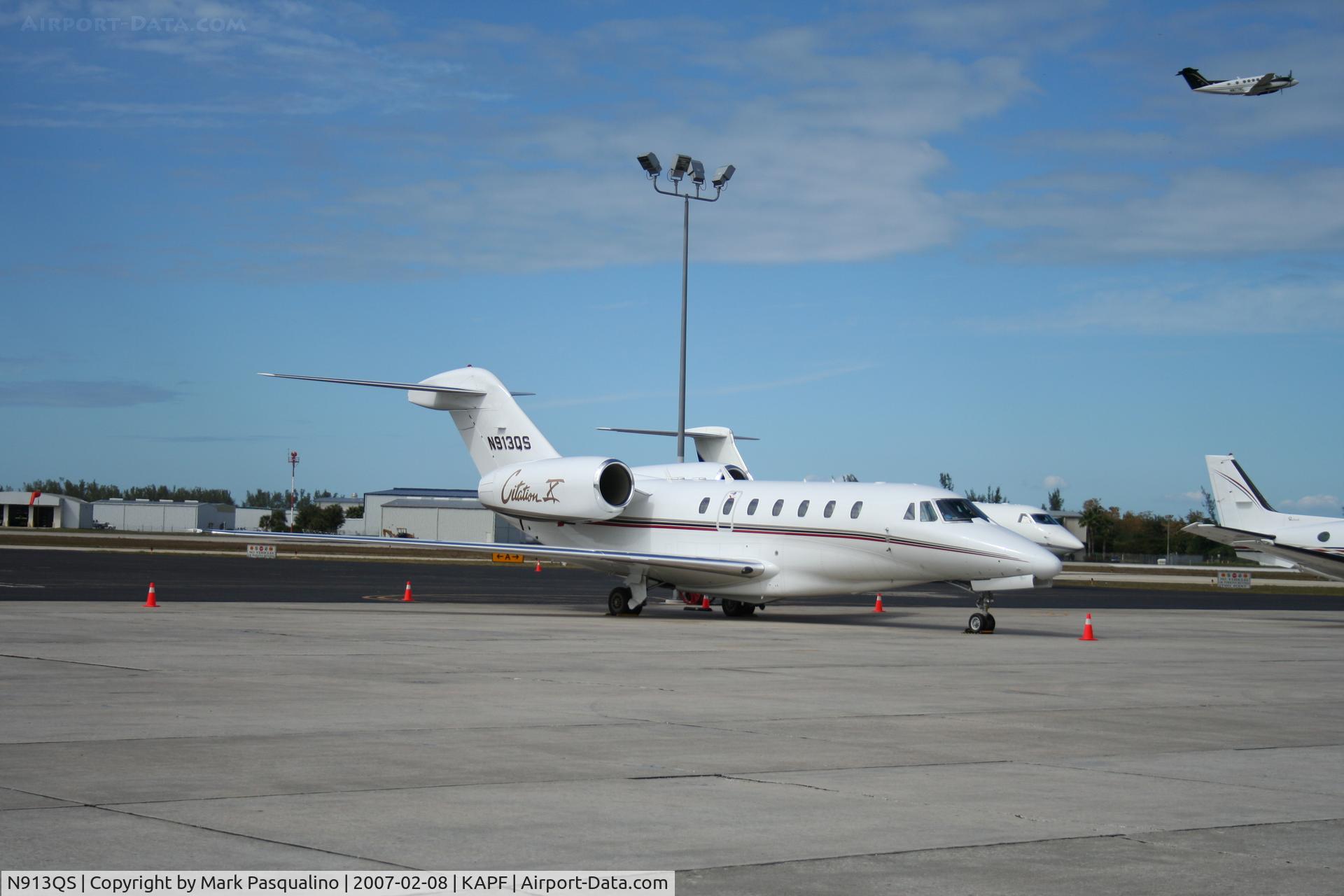 N913QS, 2000 Cessna 750 Citation X Citation X C/N 750-0113, Cessna 750