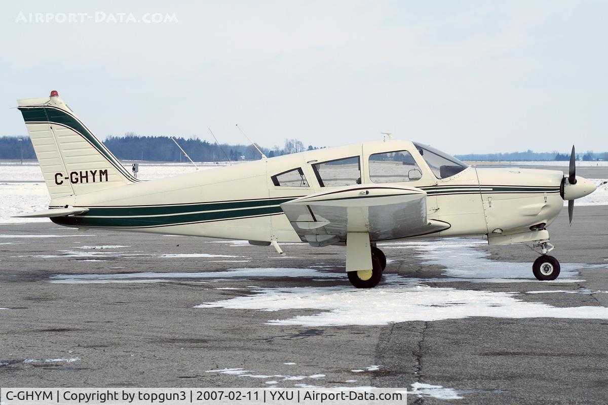 C-GHYM, 1970 Piper PA-28R-200 C/N 28R-35747, Parked at ESSO ramp.