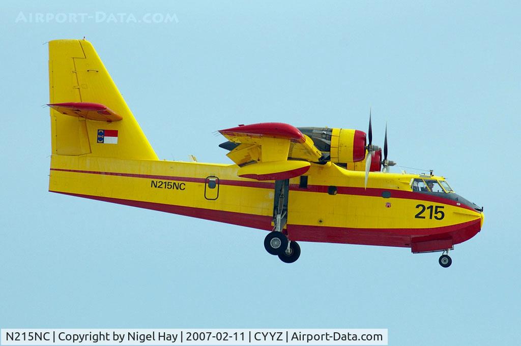 N215NC, 1969 Canadair CL-215-I (CL-215-1A10) C/N 1008, Arriving on Runway 23