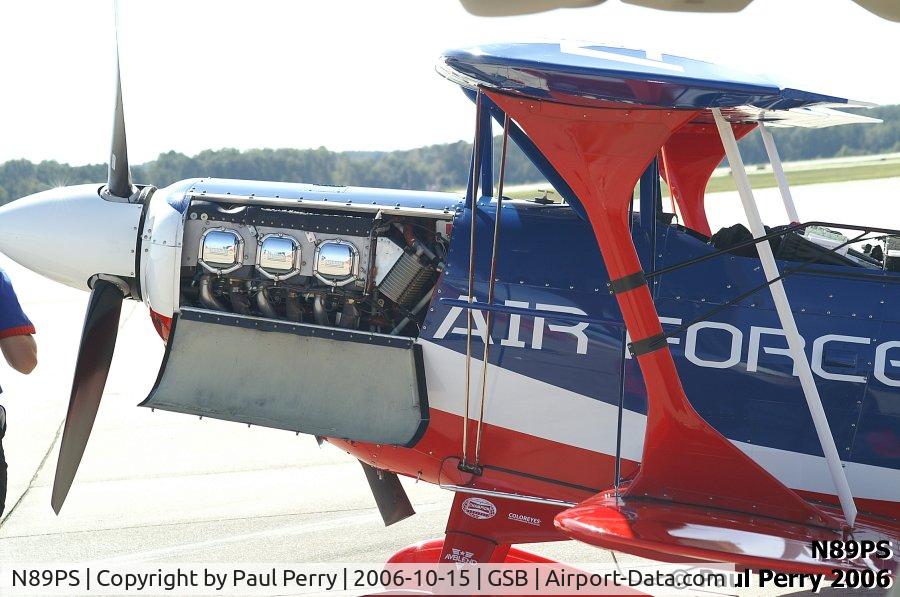 N89PS, 1998 Aviat Pitts S-2C Special C/N 6013, Nice view of the Lycoming