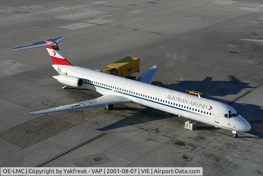 OE-LMC, 1986 McDonnell Douglas MD-82 (DC-9-82) C/N 49372, Austrian Airlines MD80