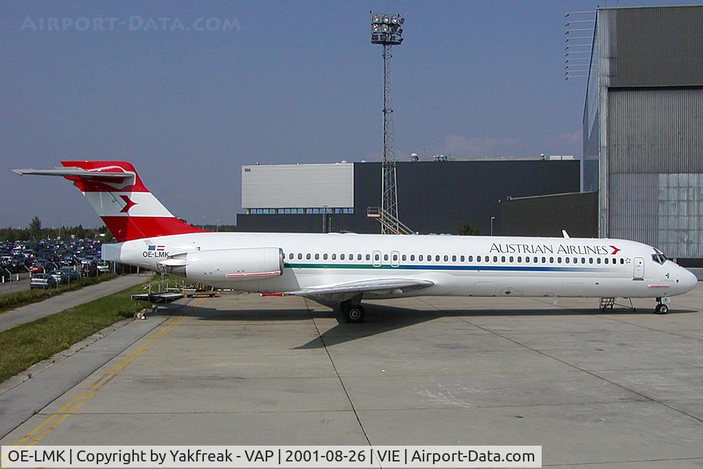 OE-LMK, 1987 McDonnell Douglas DC-9-87 C/N 49411, Austrian Airlines MD87