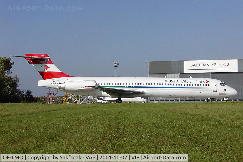 OE-LMO, 1990 McDonnell Douglas MD-87 (DC-9-87) C/N 49888, Austrian Airlines MD87