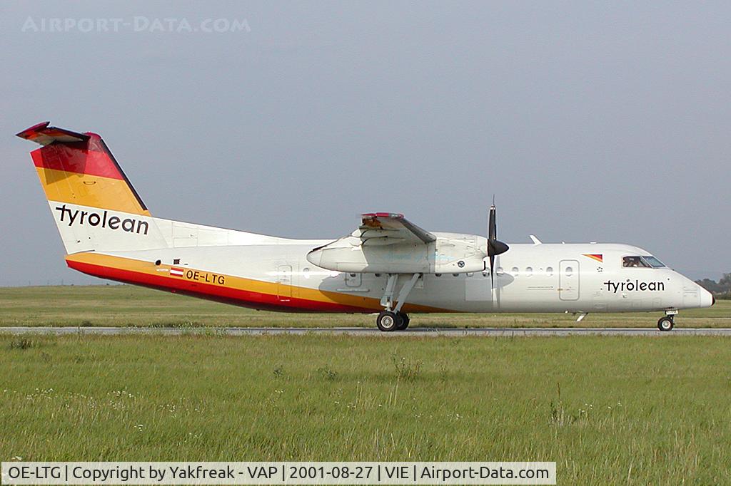 OE-LTG, 1997 De Havilland Canada DHC-8-314Q Dash 8 C/N 438, Tyrolean Airways Dash8-300