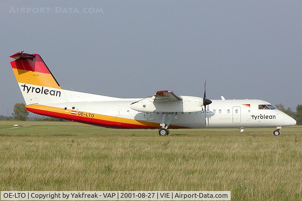 OE-LTO, 2000 De Havilland Canada DHC-8-314Q Dash 8 C/N 553, Tyrolean Airways Dash8-300