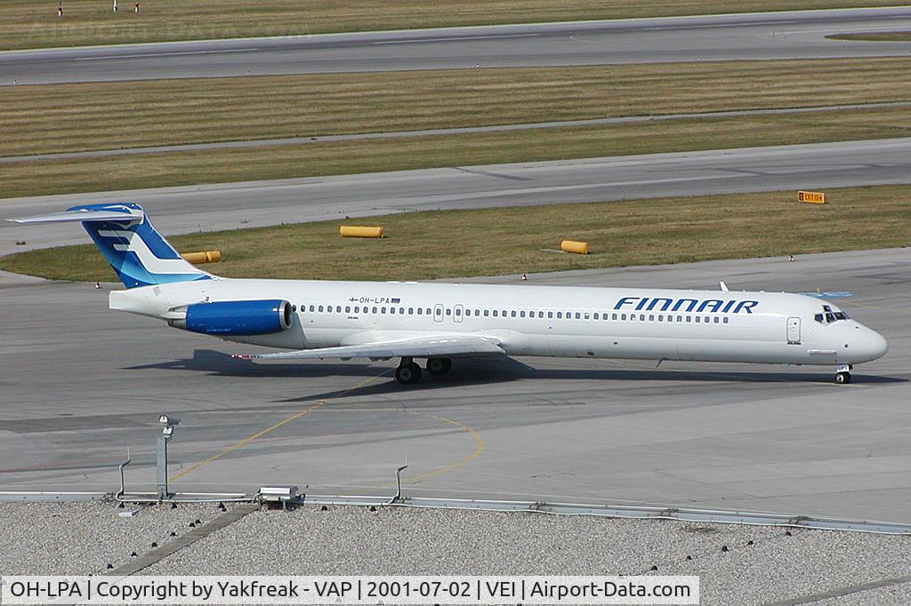 OH-LPA, 1990 McDonnell Douglas MD-82 (DC-9-82) C/N 49900/1765, Finnair MD80