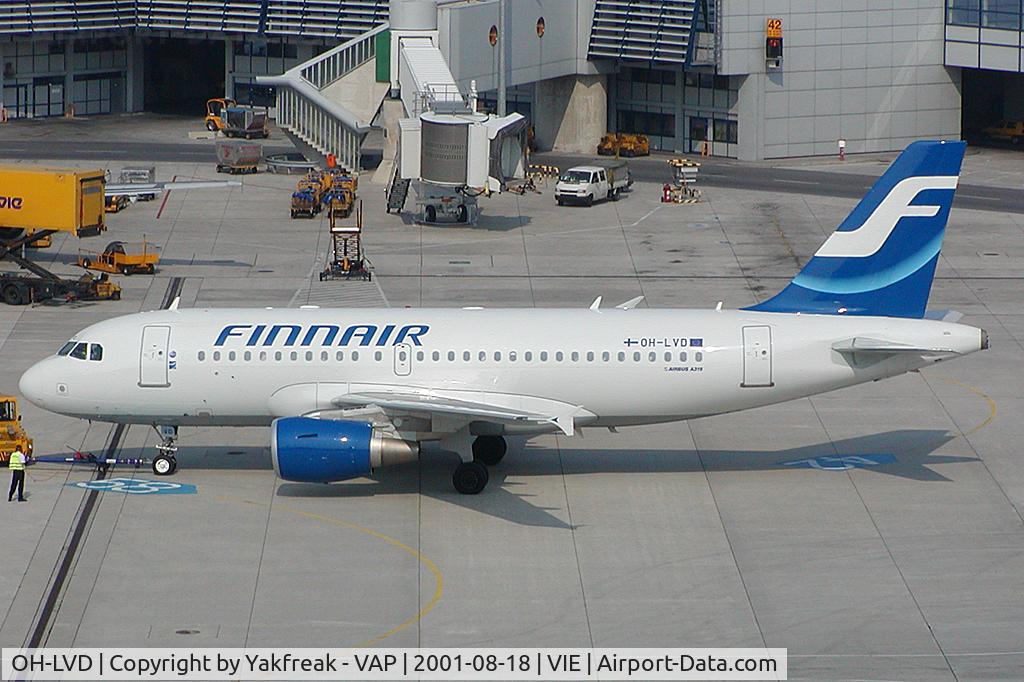 OH-LVD, 2000 Airbus A319-112 C/N 1352, Finnair Airbus 319