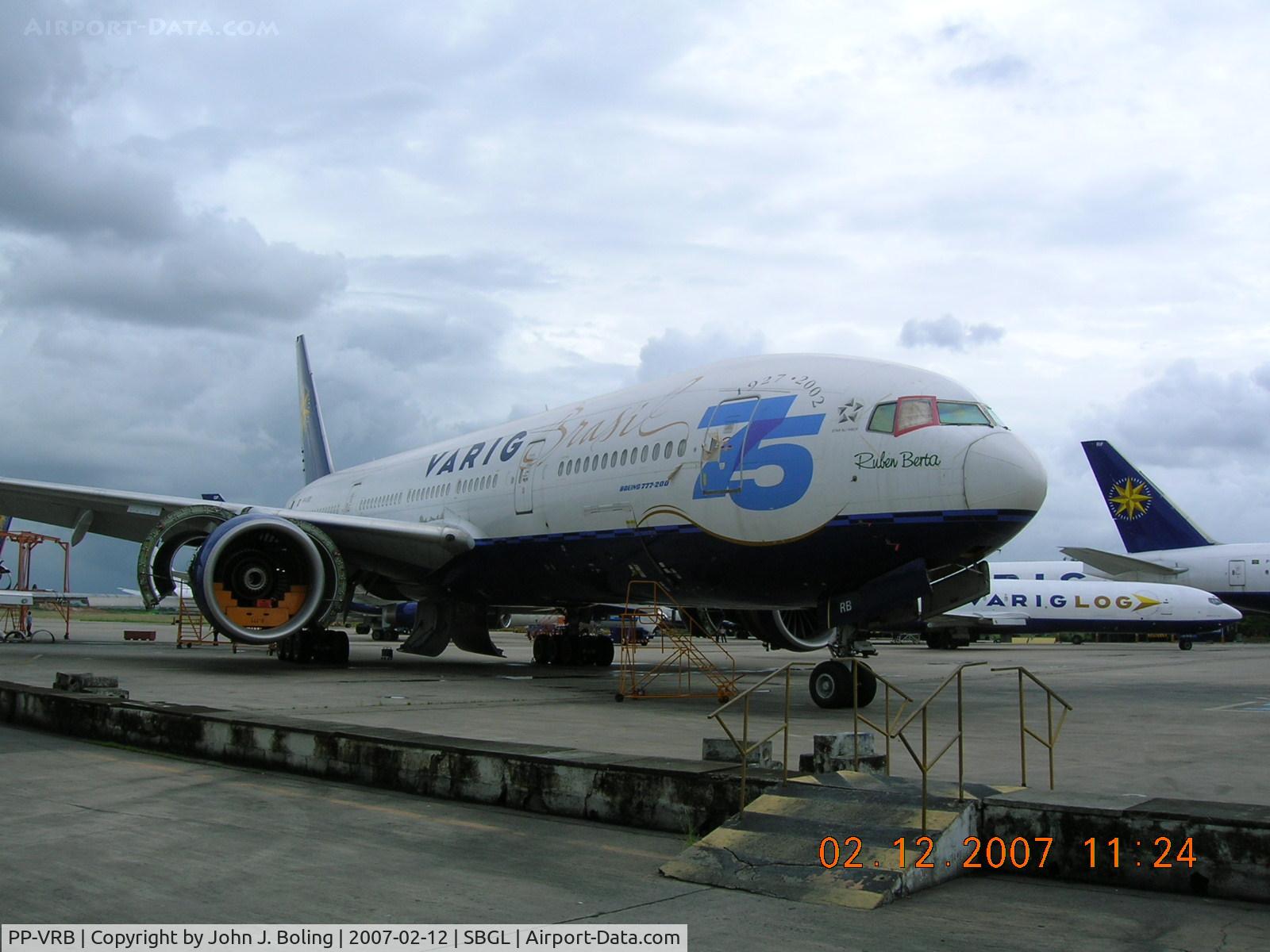 PP-VRB, 2001 Boeing 777-2Q8/ER C/N 28692, Former Varig 