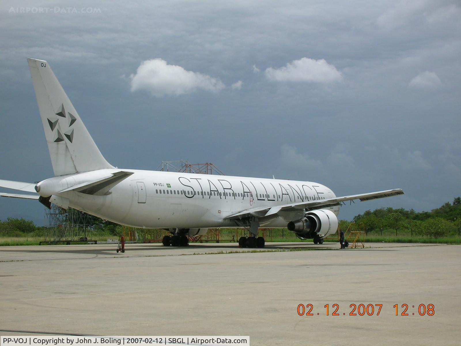 PP-VOJ, 1989 Boeing 767-341 C/N 24753, Former Varig 767 awaiting maintenance at VEM, Rio de Janeiro