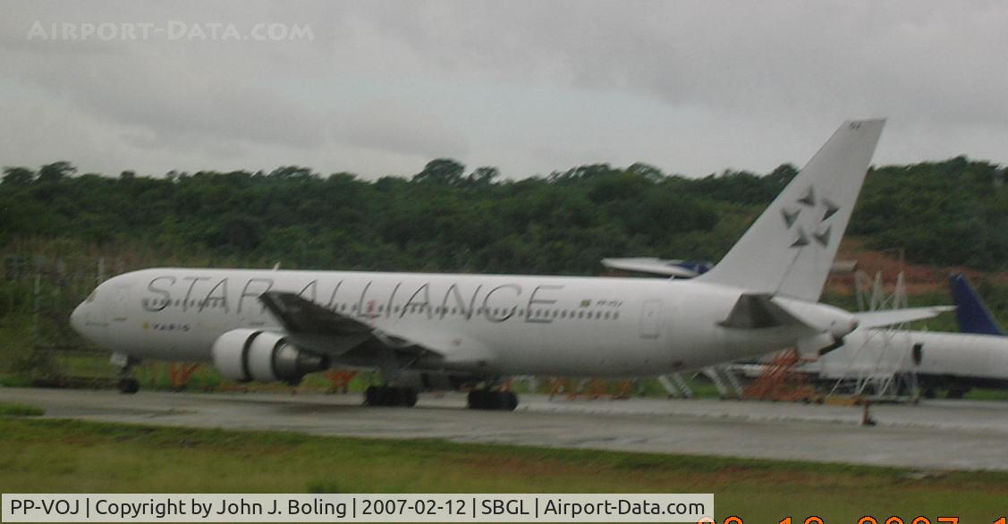 PP-VOJ, 1989 Boeing 767-341 C/N 24753, Former Varig 767 awaiting maintenance at VEM, Rio de Janeiro