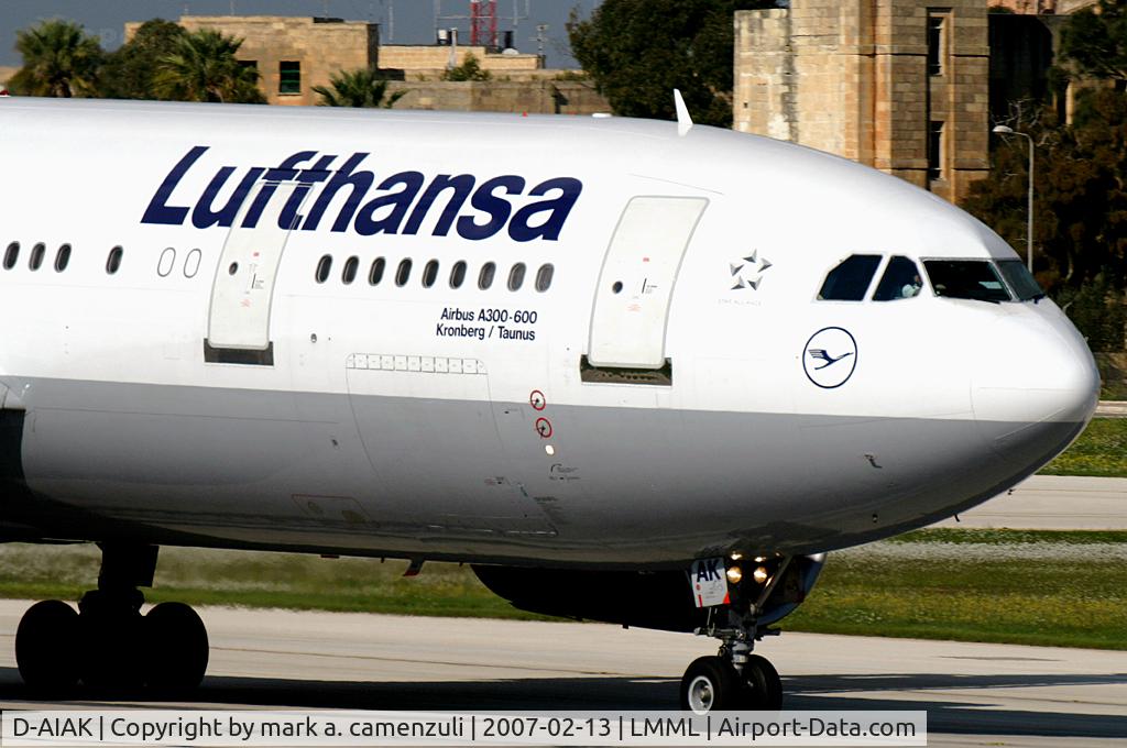 D-AIAK, 1987 Airbus A300B4-603 C/N 401, A.300
