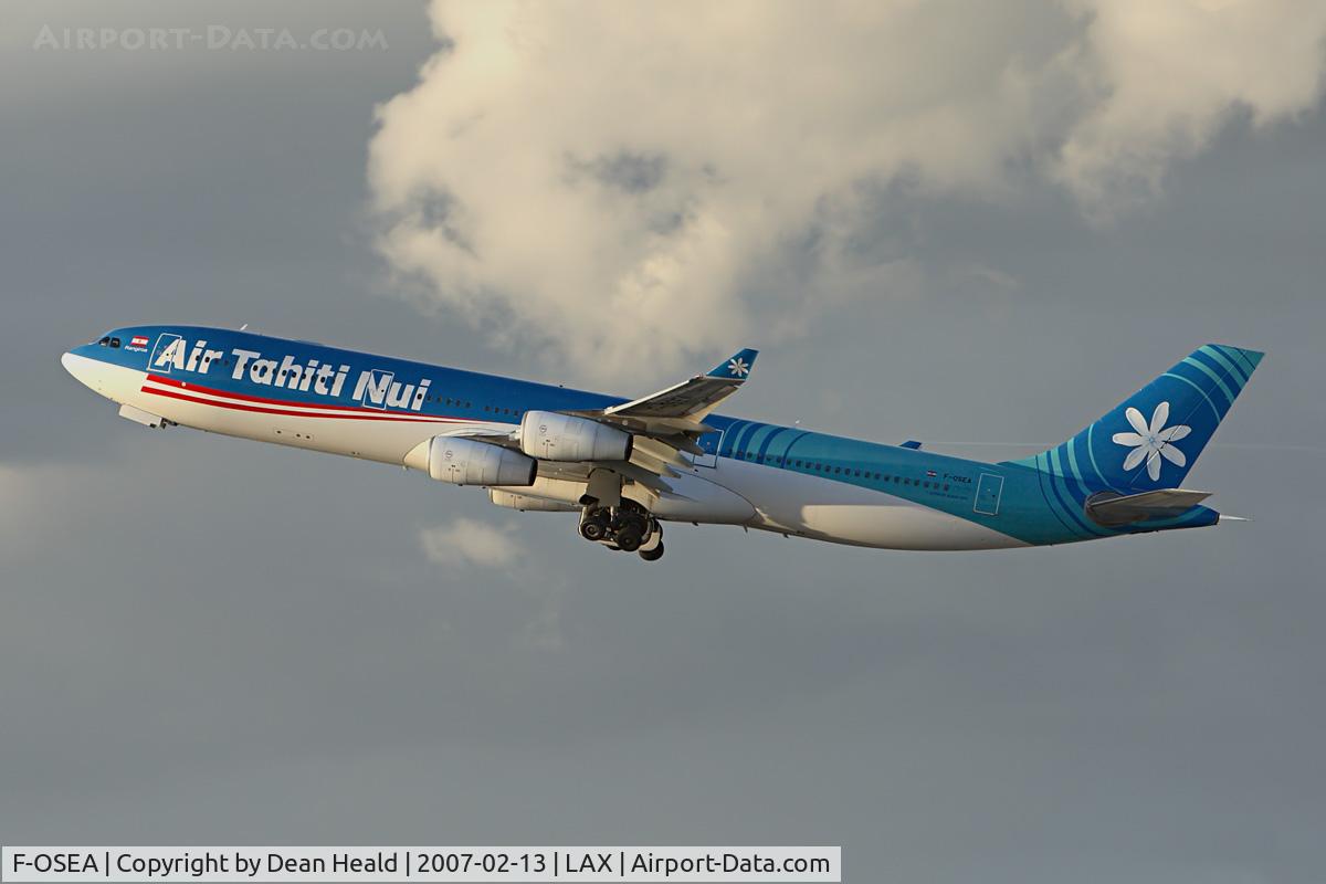 F-OSEA, 2001 Airbus A340-313 C/N 438, Air Tahiti Nui F-OSEA 