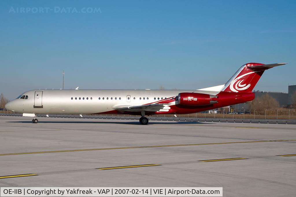 OE-IIB, 1992 Fokker 100 (F-28-0100) C/N 11403, Fokker 100 International Jet Management