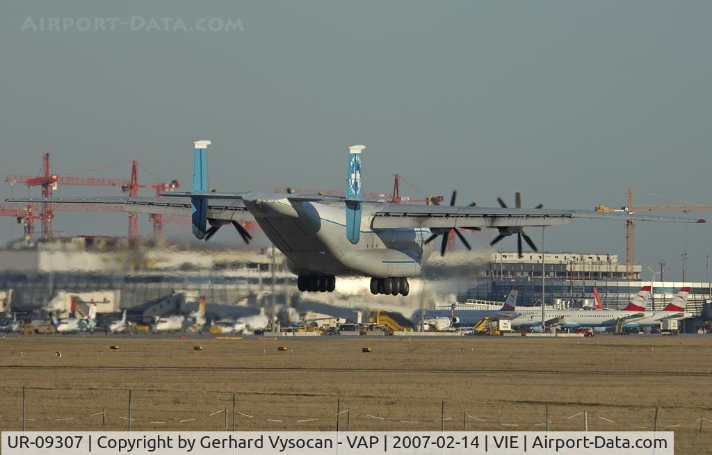 UR-09307, 1974 Antonov An-22A C/N 043481244, really big bird @ Vienna