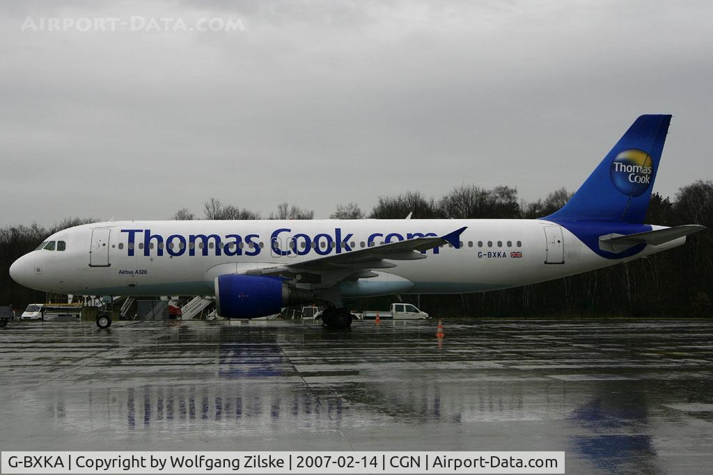 G-BXKA, 1997 Airbus A320-214 C/N 714, visitor