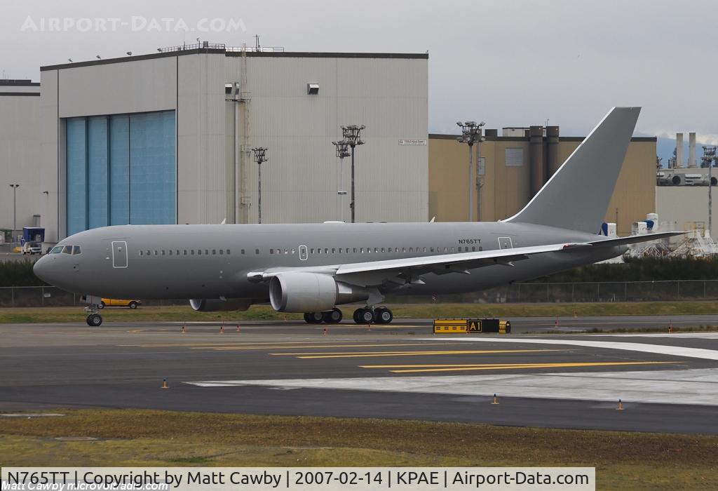 N765TT, 2007 Boeing 767-2EY C/N 33689, KC-767 first flight from Paine Field