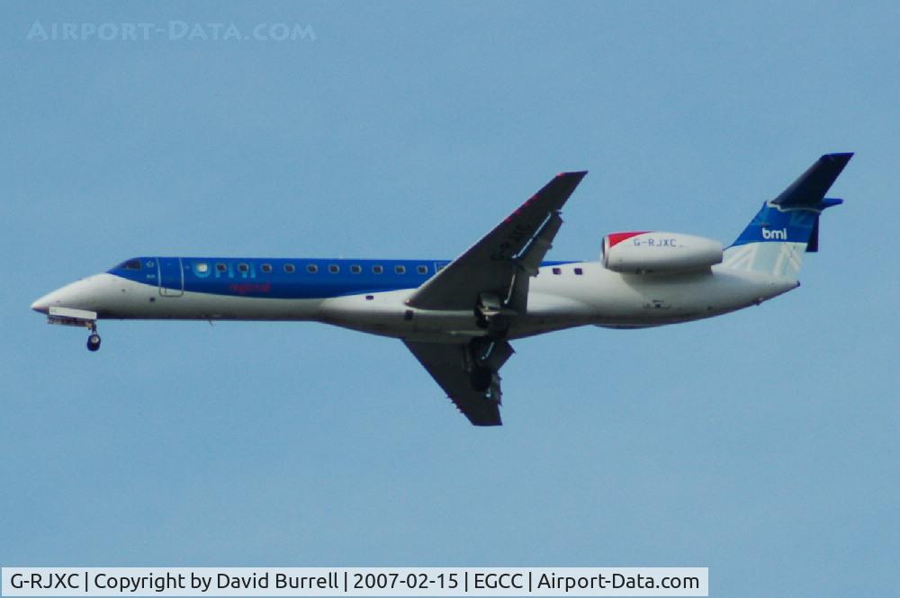 G-RJXC, 1999 Embraer EMB-145EP (ERJ-145EP) C/N 145153, BMI - Landing