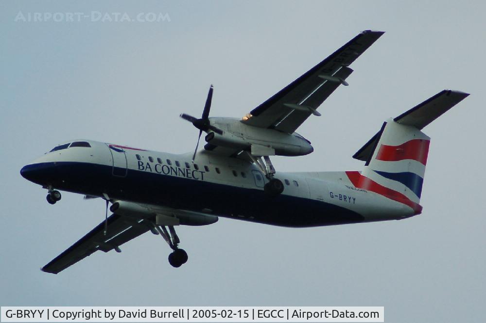 G-BRYY, 1998 De Havilland Canada DHC-8-311 Dash 8 C/N 519, British Airways - Landing
