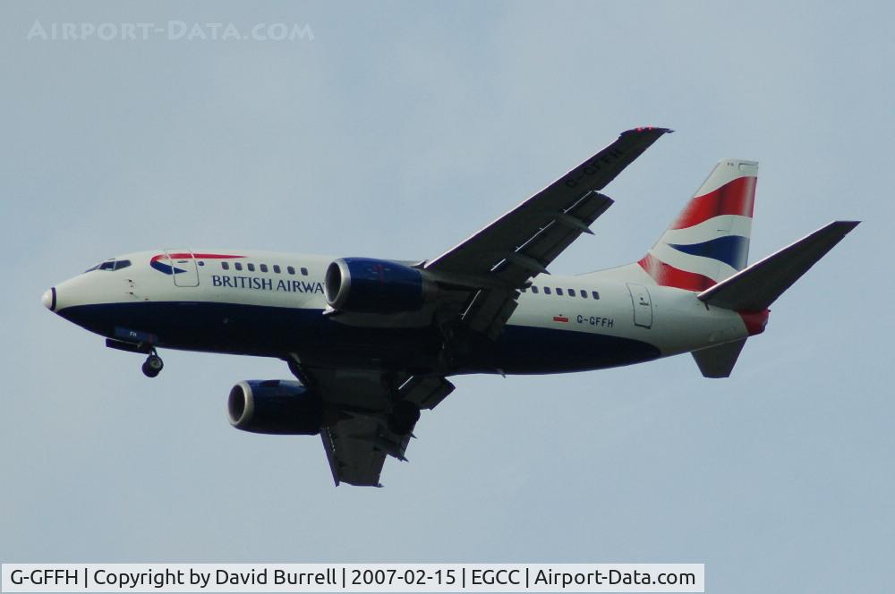 G-GFFH, 1994 Boeing 737-5H6 C/N 27354, British Airways - Landing