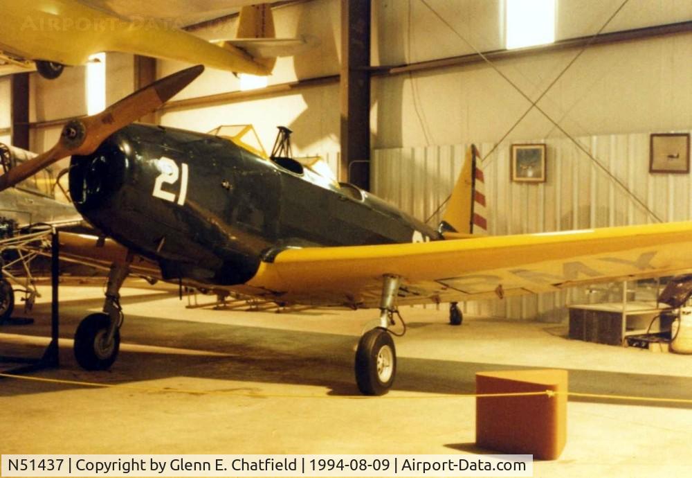 N51437, 1943 Fairchild M-62A C/N 6563AE, Bonanzaville Museum, West Fargo, ND; PT-19A 42-48007