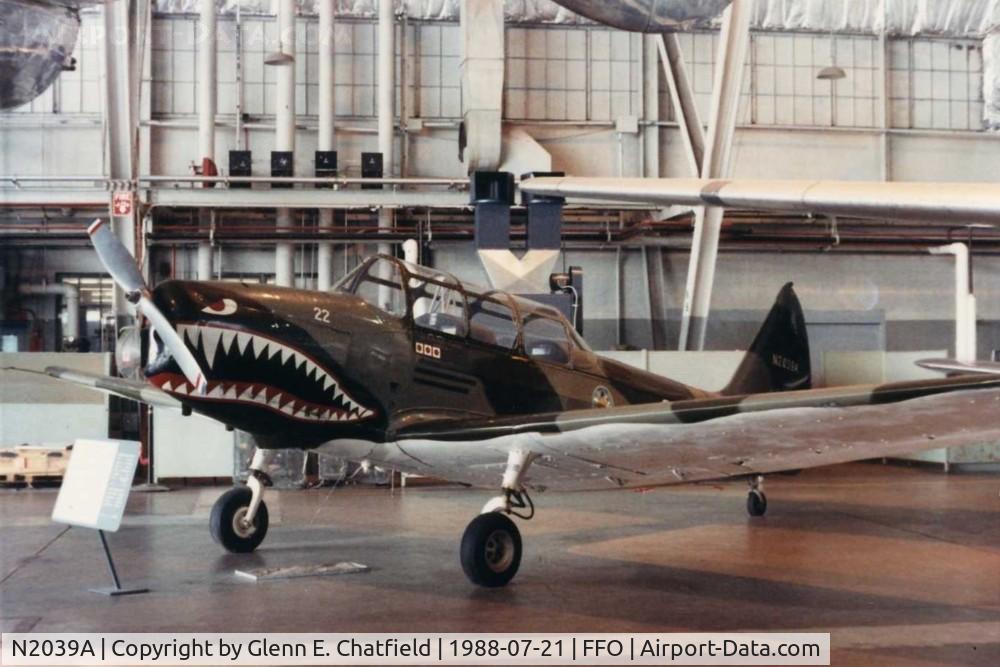N2039A, 1957 Fairchild M-62A-4 C/N FC120, At the Air Force Museum; what is its serial number?