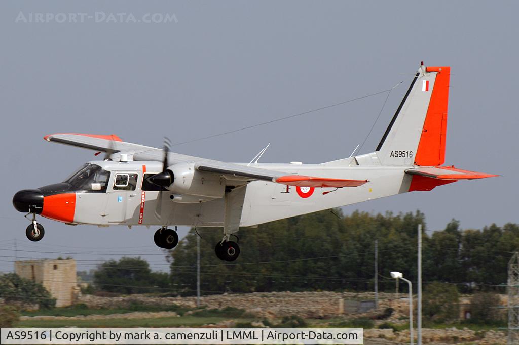 AS9516, Pilatus Britten-Norman BN-2B-26 Islander C/N C2159, ISLANDER