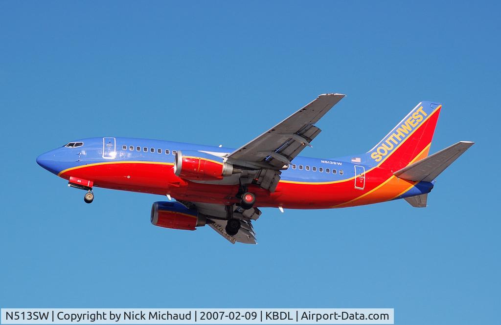 N513SW, 1991 Boeing 737-5H4 C/N 24190, Nice to see a 500 for a change