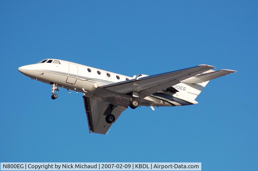 N800EG, 1984 Dassault Falcon 200 C/N 495, Love the Falcons!
